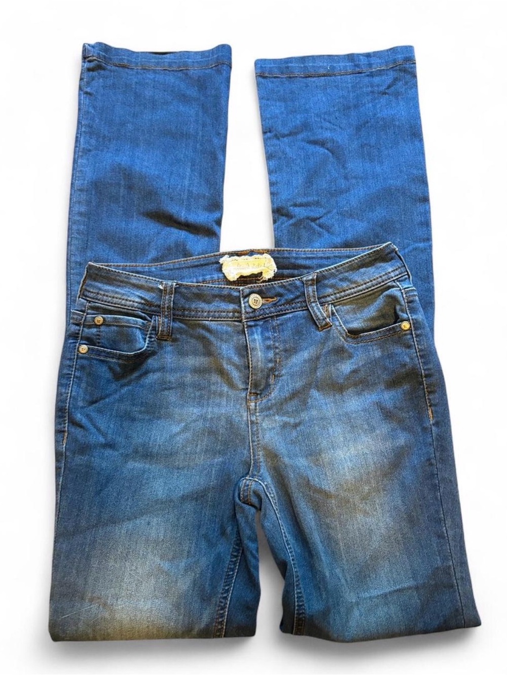 Altar'd State Dark Blue Straight Leg Jeans